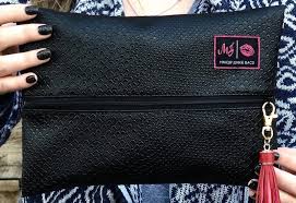 Black Python MJ Bag