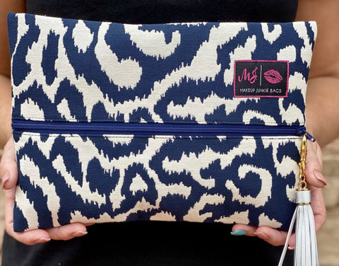 Navy Swirl MJ Bag